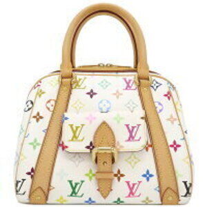 Louis Vuitton Priscilla Monogram Multicolor Handbag White